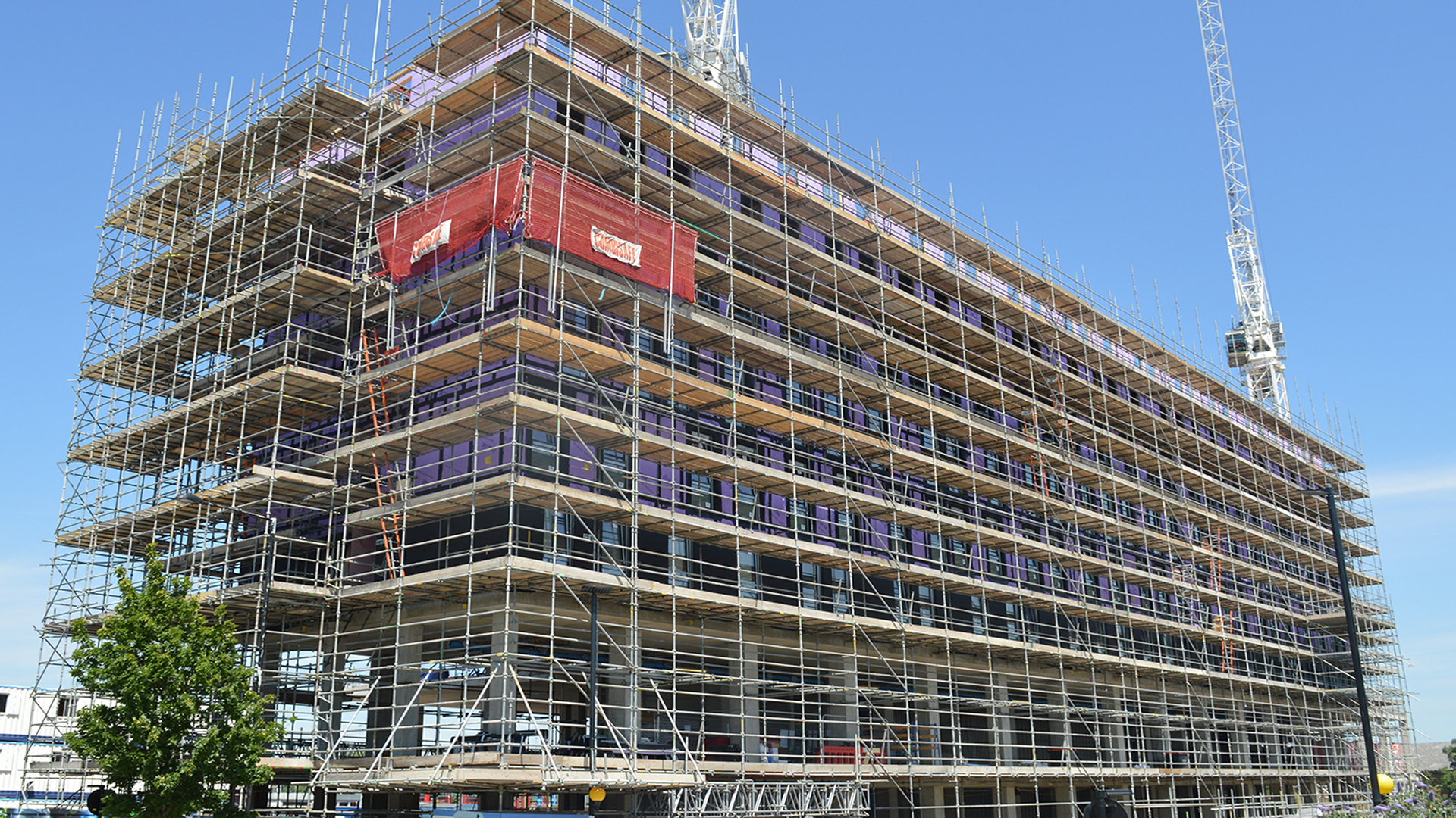 Renting work berths and scaffolding (without installation and dismantling